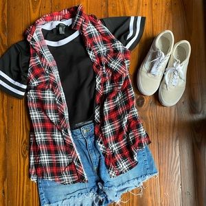 Forever 21 Jersey Crop Top